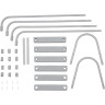 Лестница для бассейнов BESTWAY до 107см, 3 ступеньки, без площадки 58335 BW